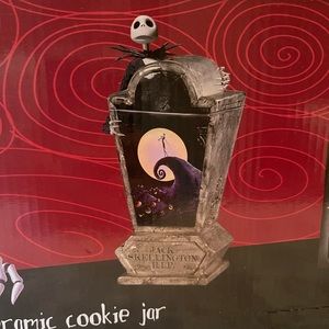 Disney’s The Nightmare Before Christmas Jack Skellington Tombstone Cookie Jar